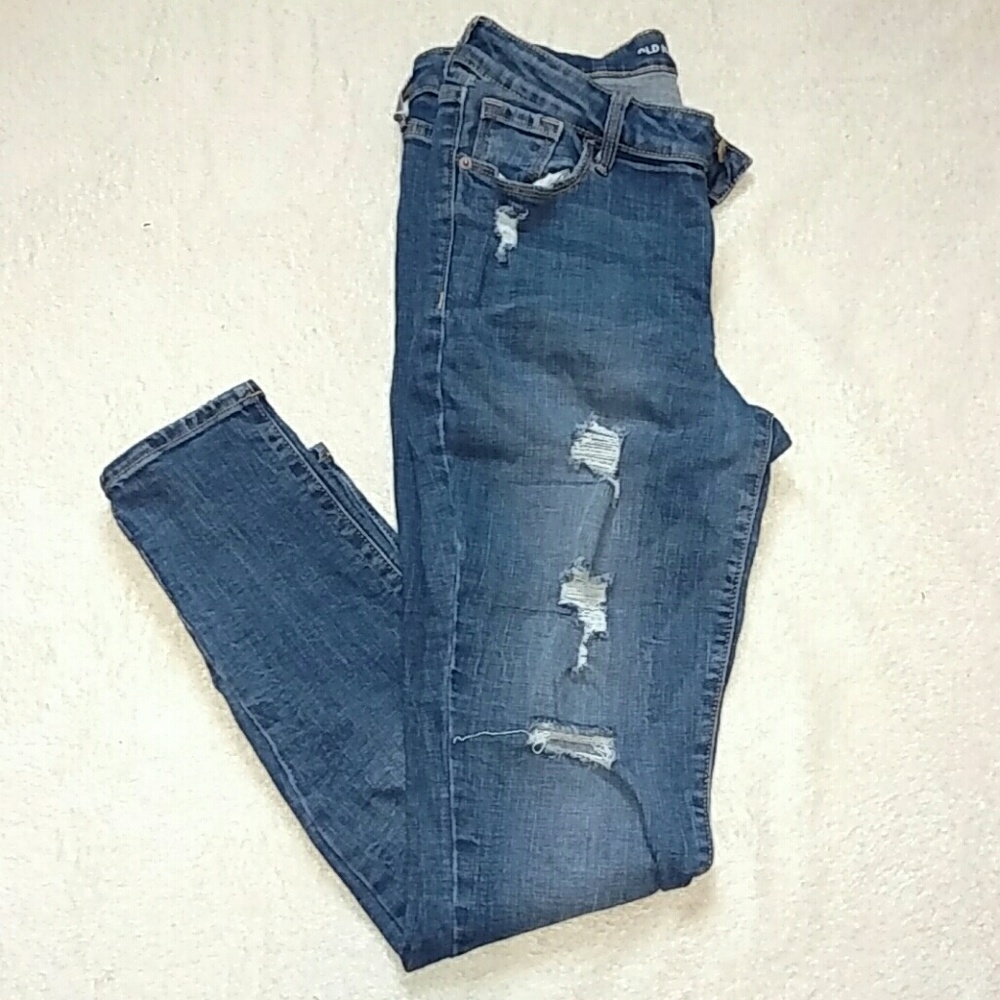 Stretchy Ripped Jeans